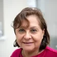 Headshot illustrating sample profile Maria, 58